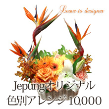 Jepungオリジナル色別アレンジメント10000